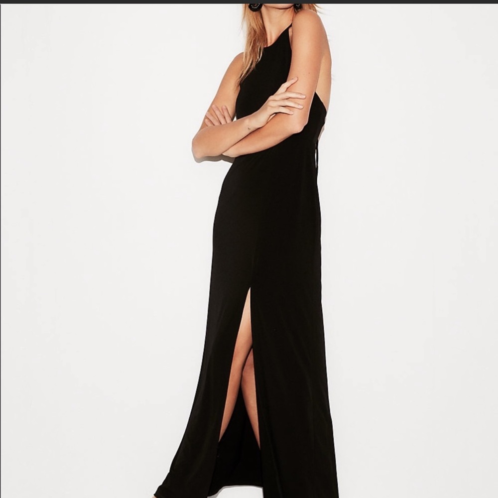 Express High Slit  but Elegant maxi dress